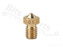 Nozzle voor 3D printers / E3D V5/V6 M6 1,75mm/0,5mm